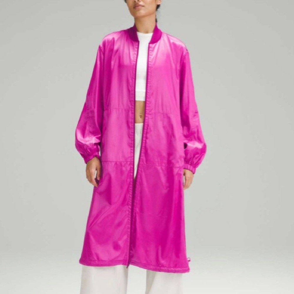 Lululemon Reversible Drape-Sleeve Long Jacket
Sonic Pink / Wild Berry